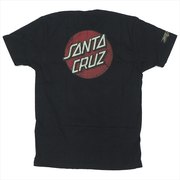 【Tシャツ スケートボード サンタクルーズ】Santacruz Vintage Dot Black