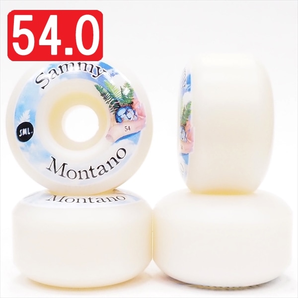 【54.0mm スケートボード ウィール スモール】SML Sammy Montano Tide Pool Series OG Wide 99a 54mm