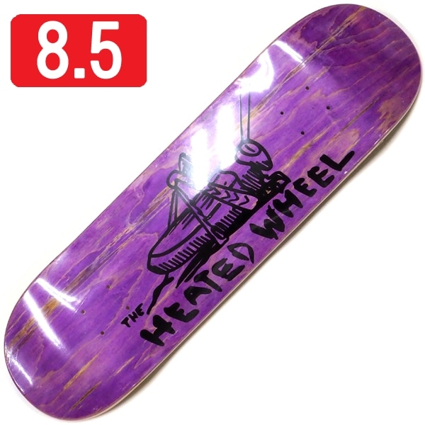 HEATED WHEEL 8.0 デッキ　team model GRASSHOPPER - TEAM MODEL - ASSORTED SIZES • FREE GRIPTAPE