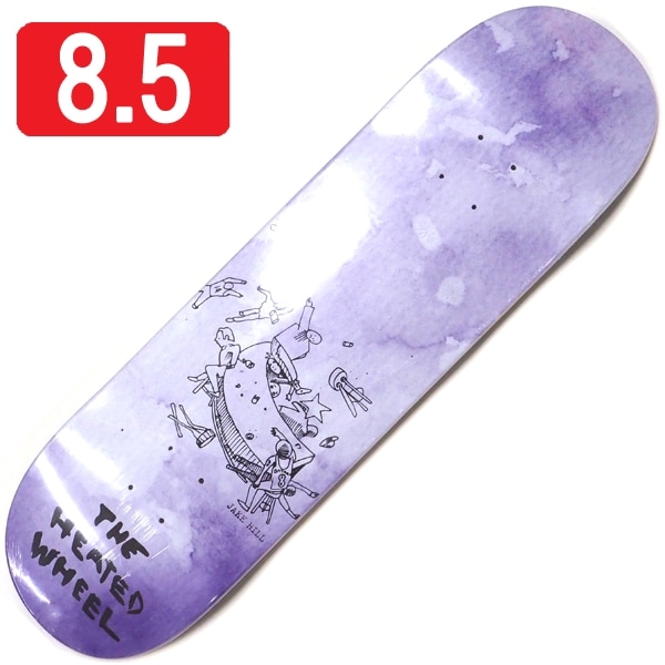 HEATED WHEEL 8.0 デッキ　team model GRASSHOPPER - TEAM MODEL - ASSORTED SIZES • FREE GRIPTAPE
