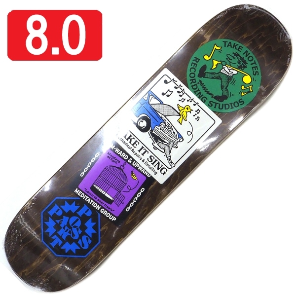 デッキ,海外ブランドデッキ,PASSPORT | R-F SKATE