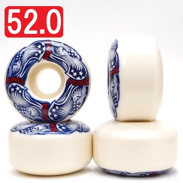 52.0mm スケートボード ウィール ボンズ】Bones STF 103A Joslin