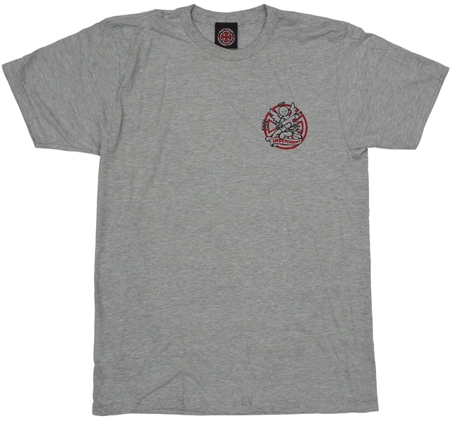 INDEPENDENT Tシャツ インディペンデント スケーター グレー ②④ Tシャツ スケートボード インディペンデント】Independent