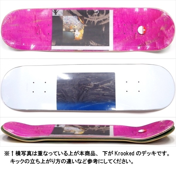 QUASI スケートボードデッキ 8.25インチ QUASI （クアジー） Deck（デッキ）CROCKETT ACID-PLY 2 8.25