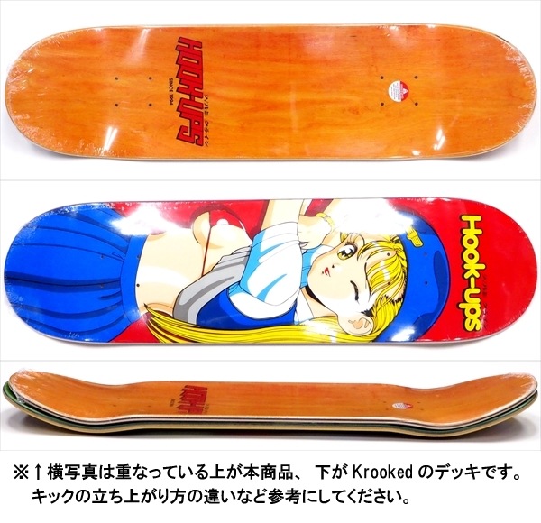 値下 未使用 デッキ スケートボード Hook-Ups Angel Girl（Hook