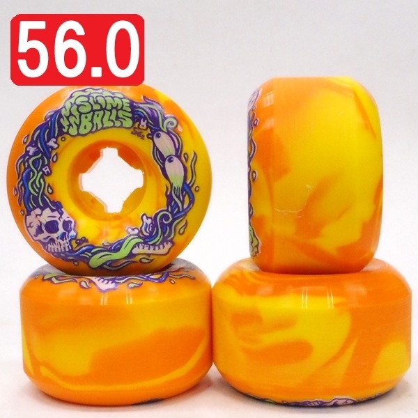 56.0mm スケートボード ウィール スライムボール】Slime Balls Brain