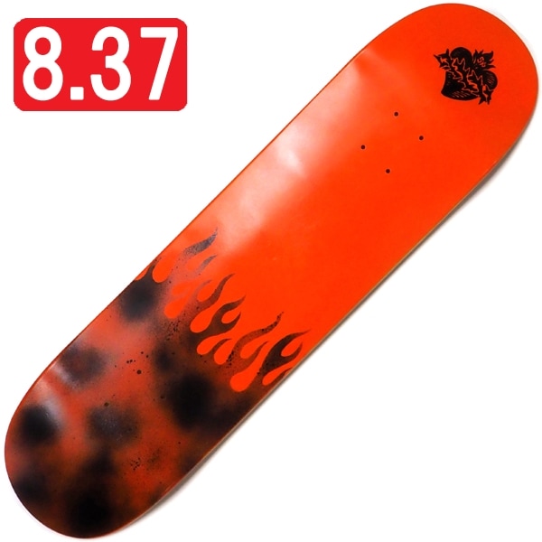 XLARGE スケートボードデッキ オレンジ 8.375