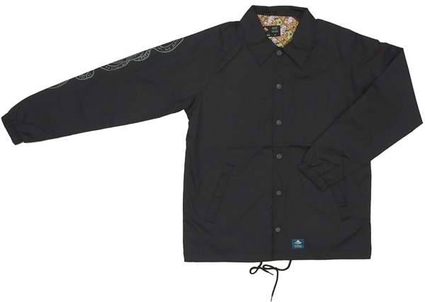 コーチジャケット スケートボード エメリカ】Darkness Jacket Black
