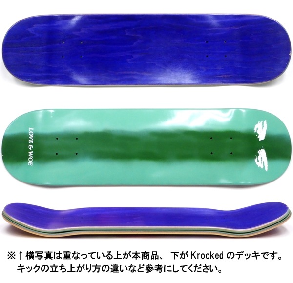 HUF スケートボードデッキ スケボーデッキ 8.25 新品未使用