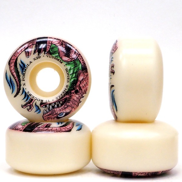 54.0mm スケートボード ウィール ボンズ】Bones X-Formula 99A Rogers