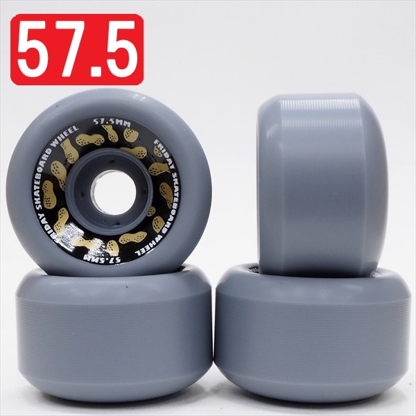 57.5mm スケートボード ウィール フライデー】Friday Golden Nuts 57.5