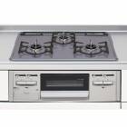 ZGFNK6R18QSE-E-12A13A 都市ガス用  クリナップ ガスコンロ ホーロートップコンロ 間口60cm シルバー/ブラック 受注約2週|ビルトインガスコンロ