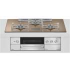 RHS72W38M12VCSTW-LPG DELICIA(デリシア) AC100V電源タイプ ビルトインコンロ 幅75cm リンナイ オーブン接続不可 スパークリングカッパー 【プロパンガス】|リンナ