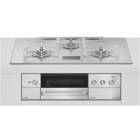 RHS72W38M14VNSTW-13A オDELICIA(デリシア) AC100V電源タイプ ビルトインコンロ 幅75cm リンナイ ーブン接続不可 アローズホワイト 【都市ガス】|リンナイ|ビルト