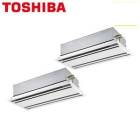 GWXB14013XU 東芝 業務用エアコン ウルトラパワーエコ 天井カセット2方向 5馬力 同時ツイン 三相200V ワイヤレス メーカー直送|パッケージエアコン