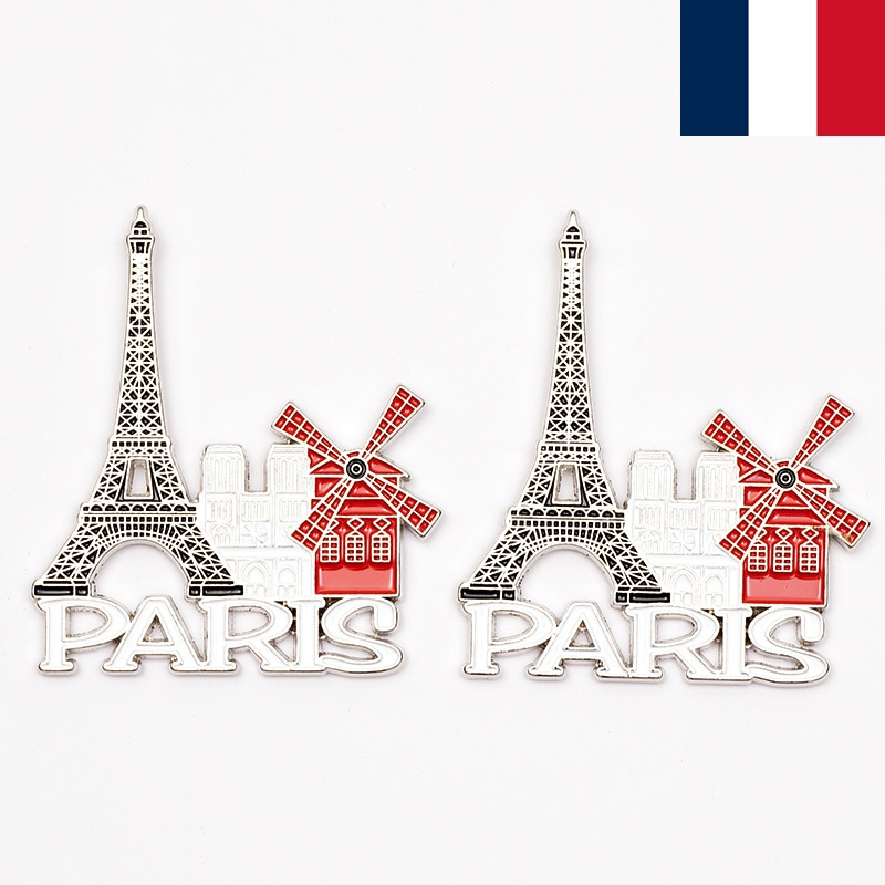 作者不詳 パリの風景 エッフェル塔とノートルダム大聖堂 額付 絵画 インテリア 作者不詳 パリの風景 エッフェル塔とノートルダム大聖堂 額付