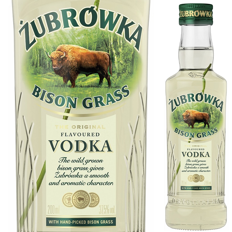 ZUBBOWKA ズブロッカ バイソングラス 200ml フレーバーウォッカ