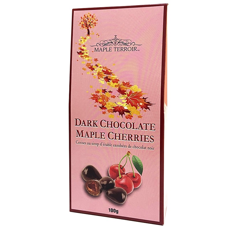 Maple Terroir チェリーフルーツダークチョコレート 3箱セット 1箱100g