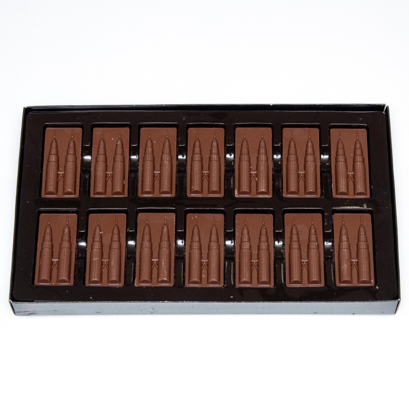 Alfredo アルフレド マレーシア ツインタワーチョコレート 1箱14粒入
