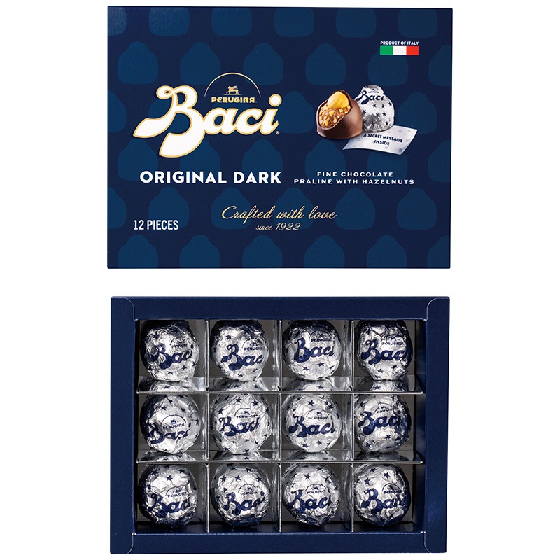 Baci バッチ オリジナル ダークチョコレート150g(12粒) ヘーゼルナッツ
