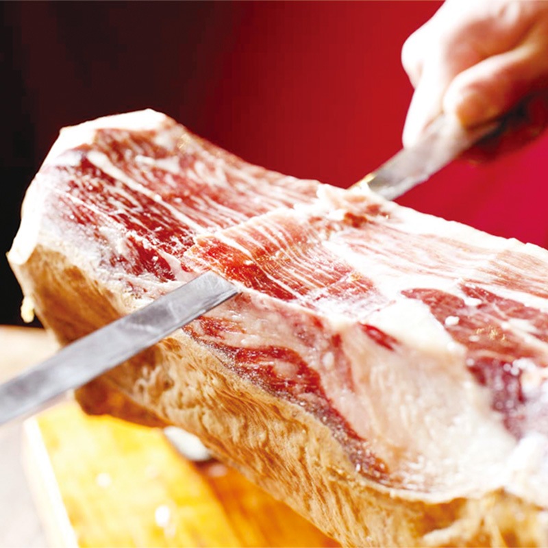 生ハム原木クッション②