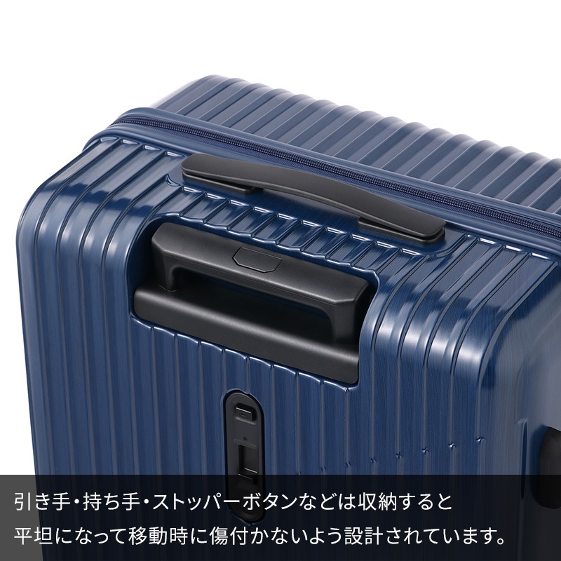 ACE スーツケース クレスタ2 No.06937 60L 5~7泊 3.8㎏ Amazon.co.jp: [ACE] スーツケース クレスタ2 No.06937 60L 5~7