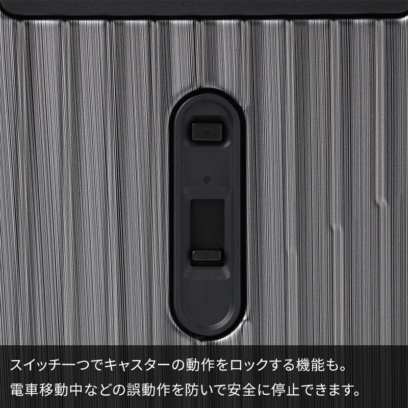 ACE エース スーツケース クレスタ2 シルバーヘアライン 85L 7-10泊 Ace ACE エース クレスタ2 スーツケース 85L 66cm 4.4kg 7〜9泊