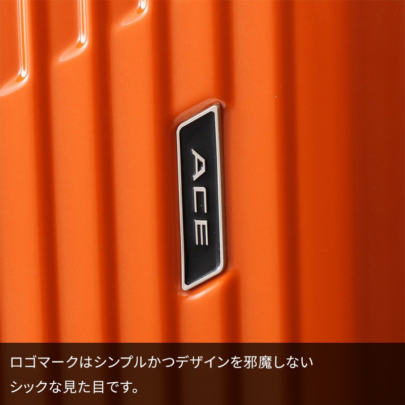 エース ACE スーツケース クレスタ 83-93L 06318 7泊 10泊 容量