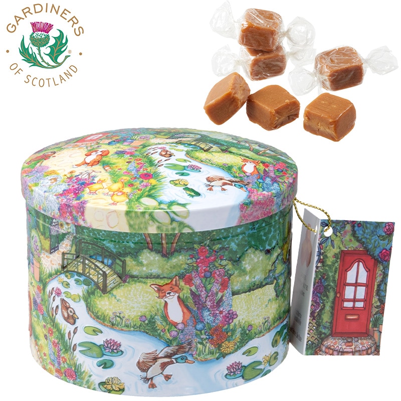 Gardiners ガーディナーズ カントリーガーデン缶 クリームファッジ 1缶
