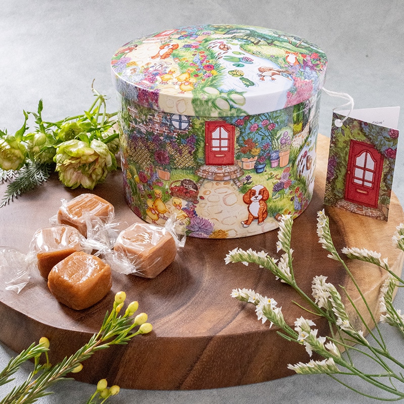 Gardiners ガーディナーズ カントリーガーデン缶 クリームファッジ 1缶