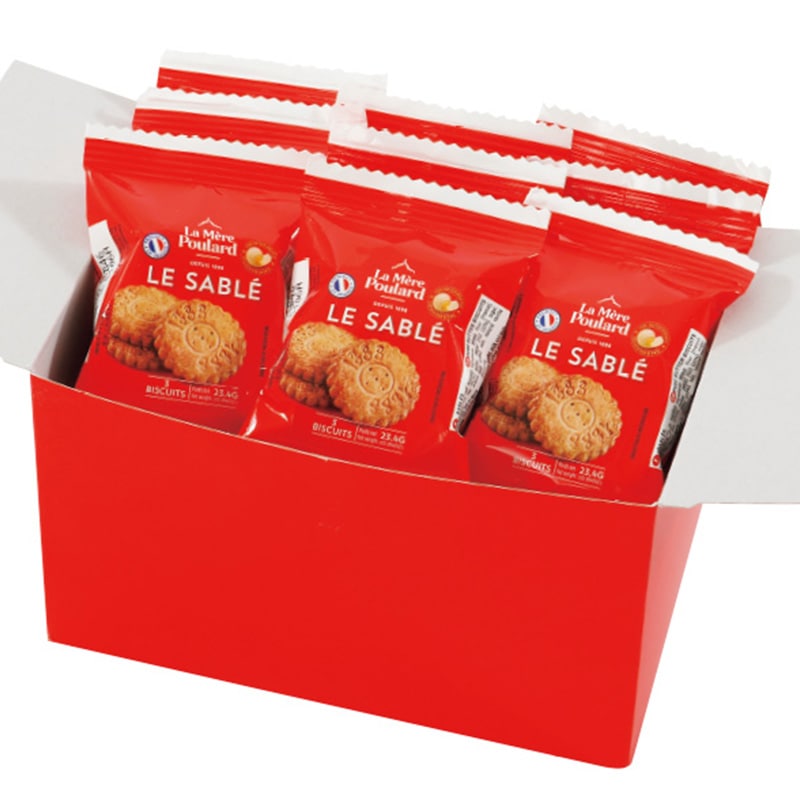 La Mere Poulard ラ・メールプラール サブレ 468g 3枚入×20袋セット 個