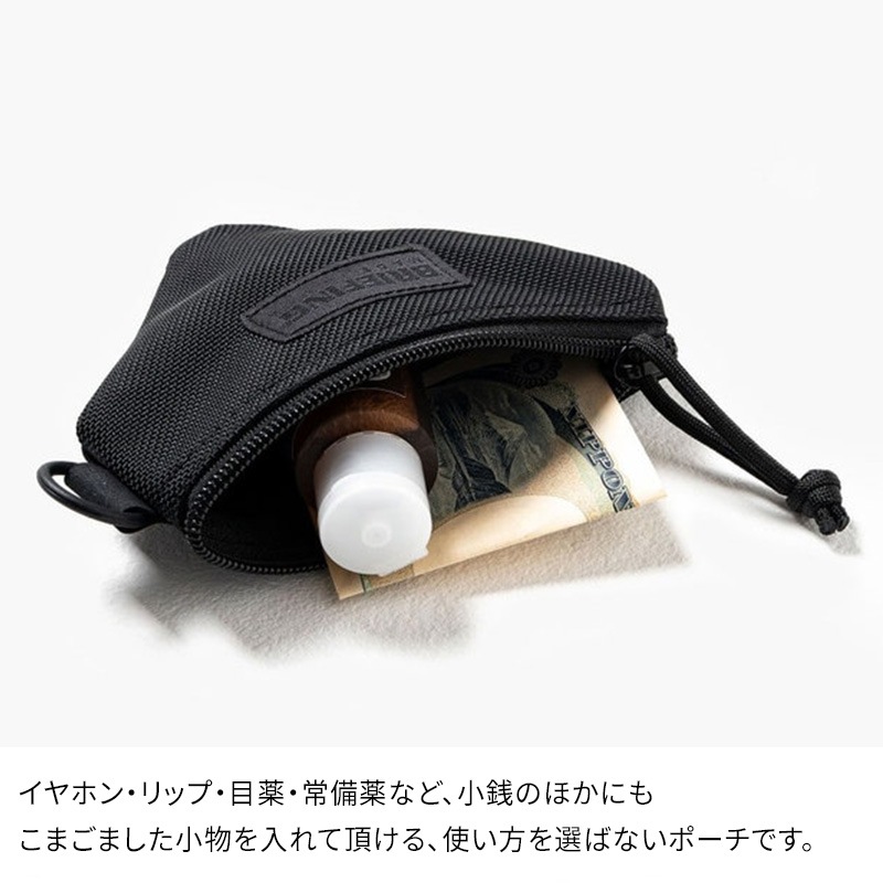 小売 新品 BRIEFING DELTA POUCH SQD 小銭入れ コインケース BRIEFING
