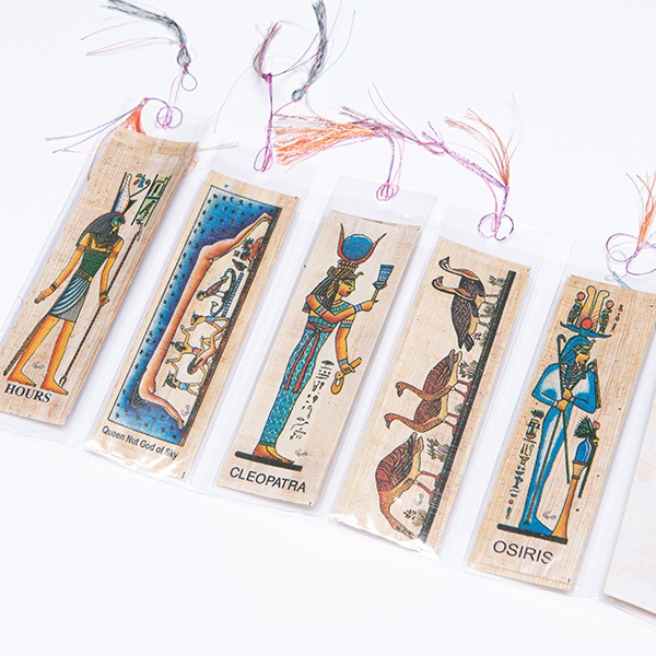 パピルスブックマーク 10種セット 柄アソート しおり パピルス紙