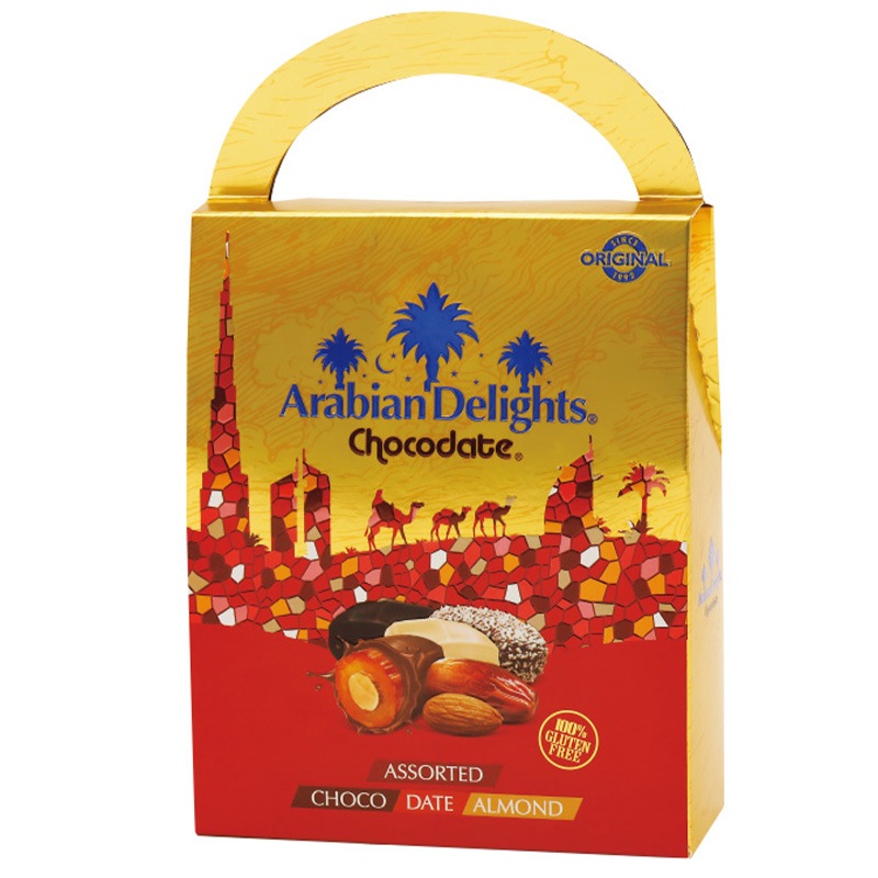 ラロンダ アラビアンデライツ チョコデーツアソート 4種類入り 1箱15粒