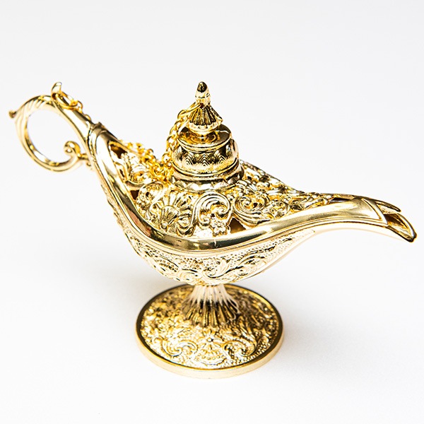【新品未使用】エジプト輸入品/Egypt※お届け時期注意 ミニアラジンランプ 置物 フィギュア アラジンの魔法のランプ 真鍮
