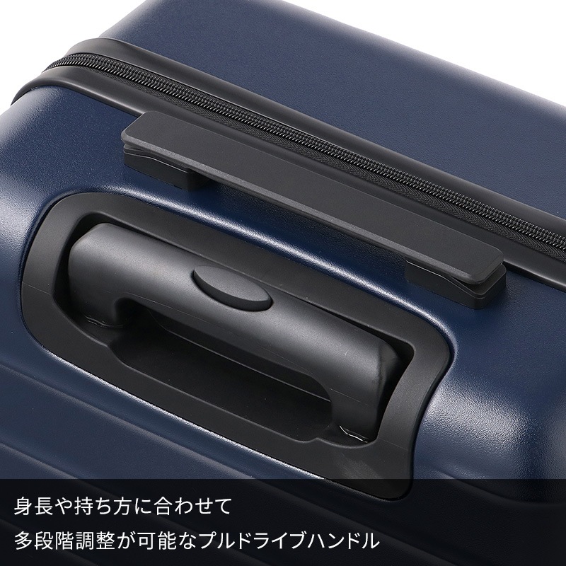 エース ace. スーツケース ベローズ 46L 05032 3-5泊 ファスナー