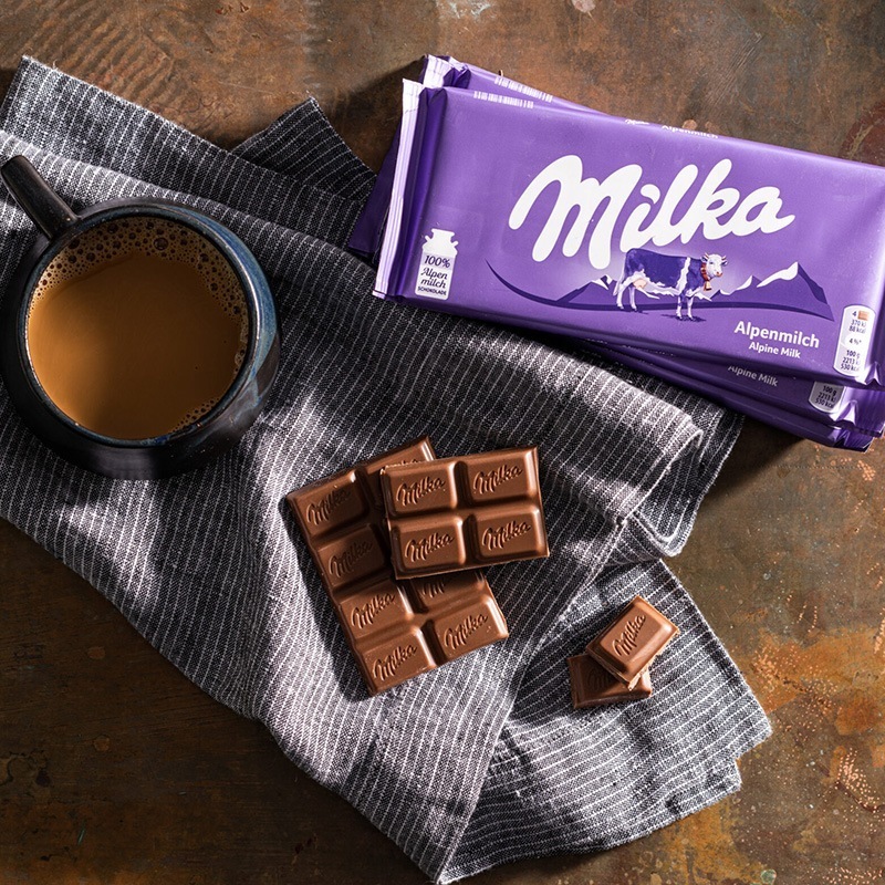 Milka ミルカ ストロベリー チョコレート 100g×1個 チョコレート