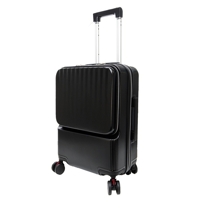 フロントポケット 多機能キャリーケース 35L 54cm スーツケース 2~3泊