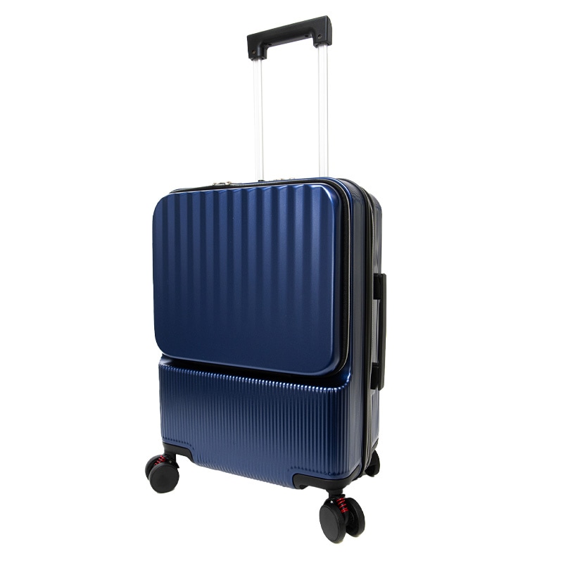 フロントポケット 多機能キャリーケース 35L 54cm スーツケース