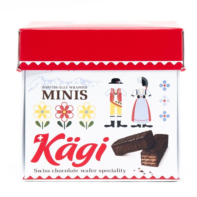 kagi カーギ スイス製チョコウェハース パーティボックス(1箱28個入) 3