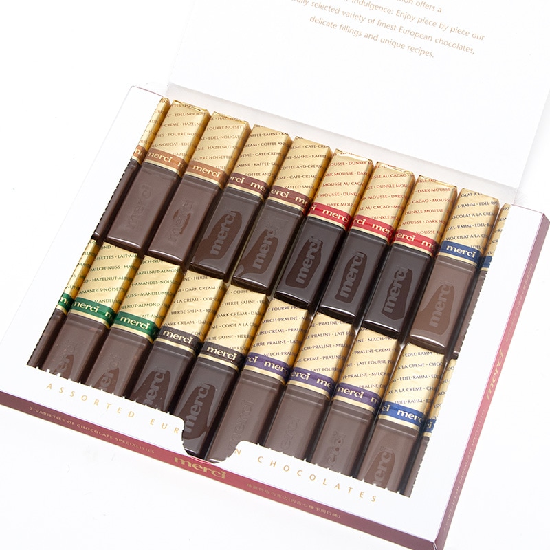 STORCK merci アソートチョコレート 1箱7種20粒入250g 個包装 ストーク