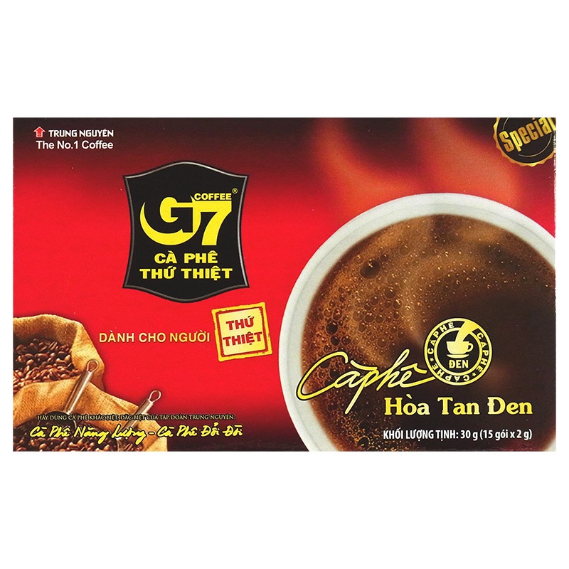チュンゲン G7 インスタントブラックコーヒー 30g(15袋入