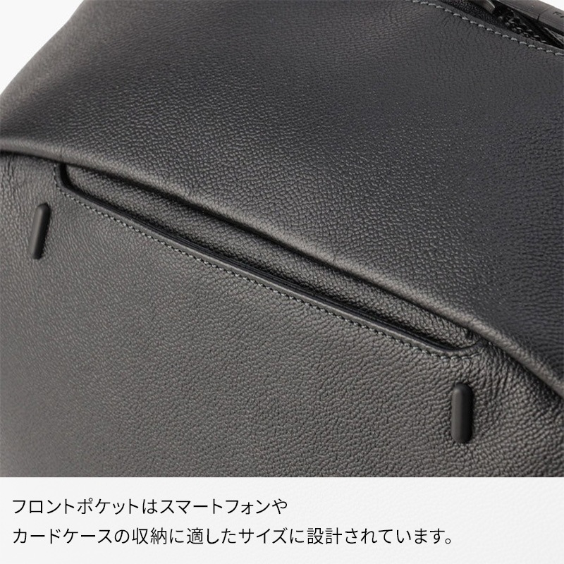 【美品】FARO　スマートスリングバッグ2　完全防水レザー FARO Smart Sling Bag2 ファーロ スマートスリングバッグ2