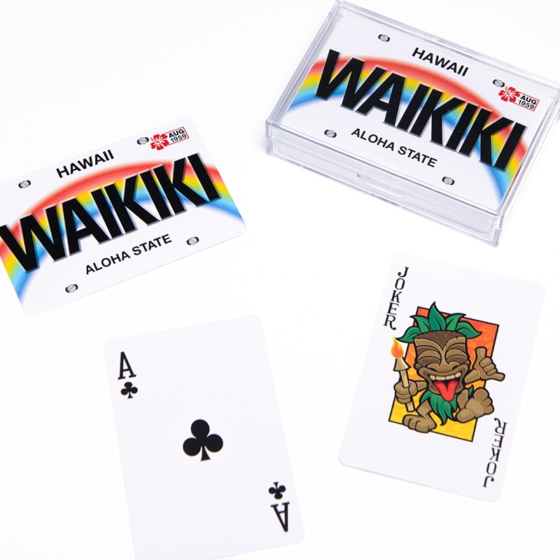 ハワイアントランプ4種セット ハワイ柄 トランプ4点セット ハワイ