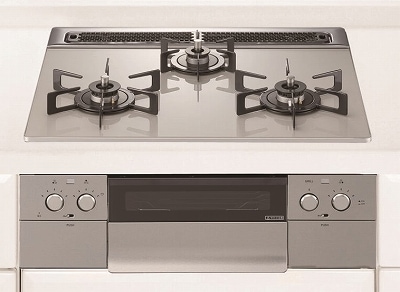 Orche オルシェ ビルトインコンロ 幅75cm ノーリツ N3WU2PWASQSTESC-LPG オーブン接続不可 ブラックパールガラストップ オルシェ | キッチン | ノーリツ