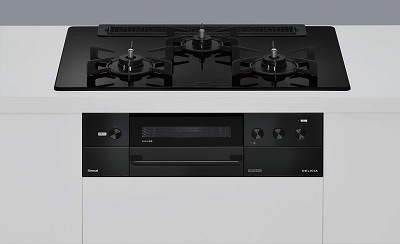 リンナイ ビルトインガスコンロ デリシア 3V乾電池タイプ オーブン接続