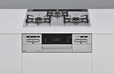 リンナイ ビルトインガスコンロ マイトーン 標準幅60cmタイプ パール 