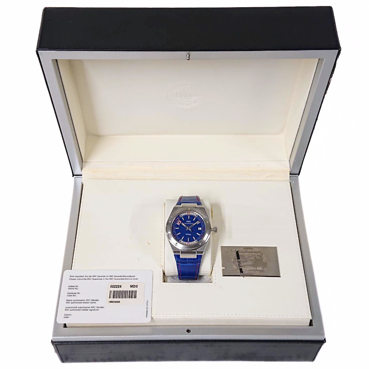 IWC��IW323403��INGENIEUR AUTOMATIC ZINEDINE ZIDANE LIMITED EDITION