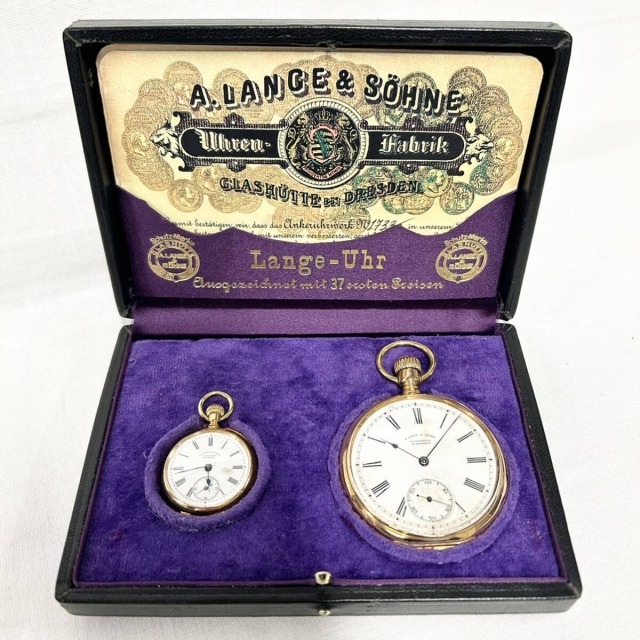 A.LANGE&SOHNEPair Pocket WatchB/DRESDEN