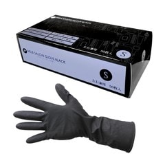 MELB SALON GLOVE BLACK S 50����